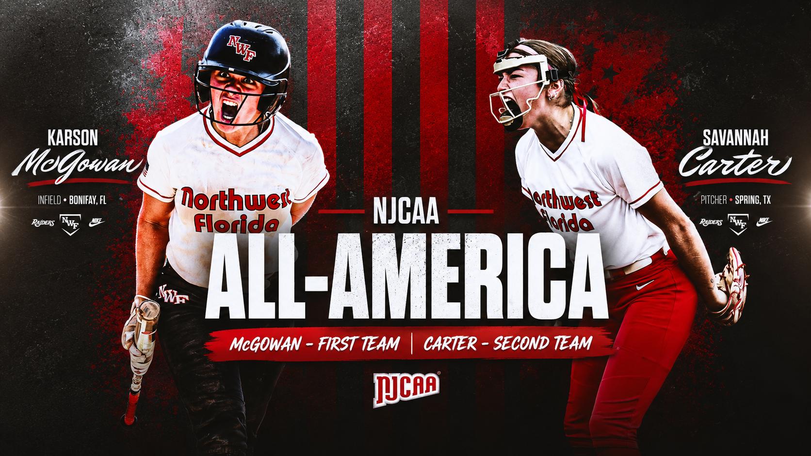 McGowan and Carter Earn NJCAA All-America Honors